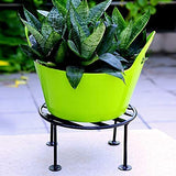 Metal Planters Stand with 4 Legs | Gamela Stand | Set of 8