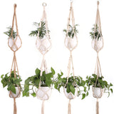 Plant Hanger Hook Flower Pot Holder Legs String Hanging Rope Hanging Wall Basket Ropes Vintage Macram Garden Balcony Decoration