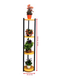 Perfect 4 Tier Stand for flower pots, Corner Planter Stand